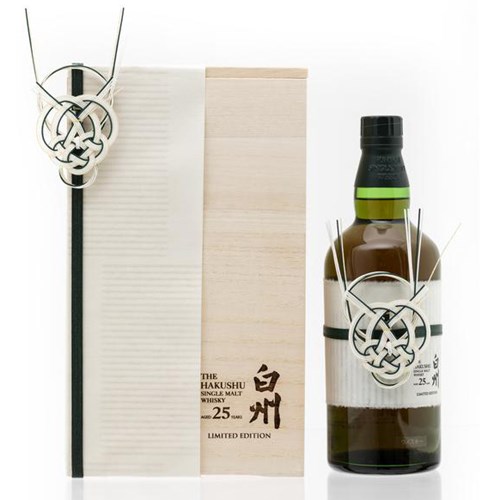 Suntory Hakushu 25 Year Old Rare Limited Edition Whisky, 70cl - Trusted Seller